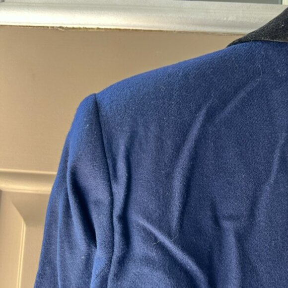 VTG Women's Blazer Royal Blue Size 13/14 - Picture 2 of 9